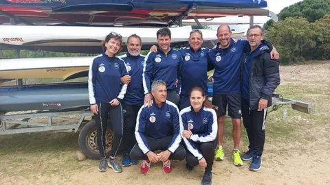 Foto equipo Club Canoa Kayak de Zamora