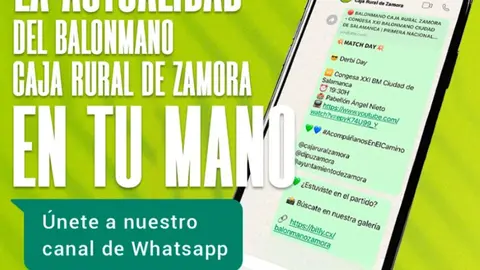 BM Zamora lanza su canal de WhatsApp