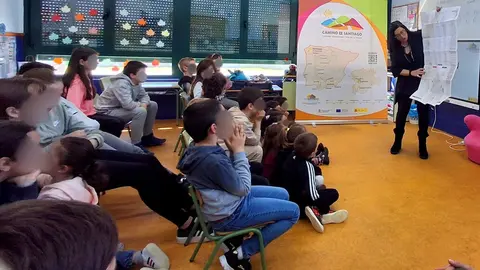 Escolares de Roales y Montamarta redescubren la Vía de la Plata