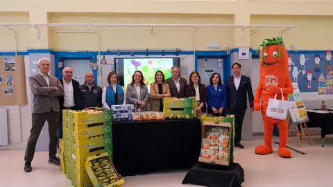 Programa frutas y hortalizas en centros educativos