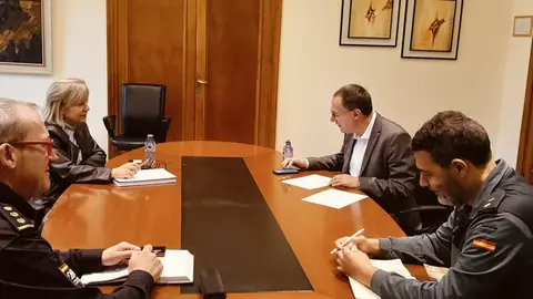 Subdelegación del Gobierno. Reunión de Coordinación semanal con las FCSE