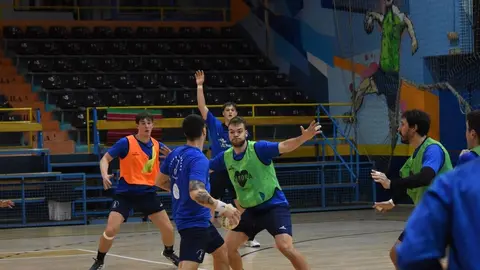 entrenamiento balonmano zamora