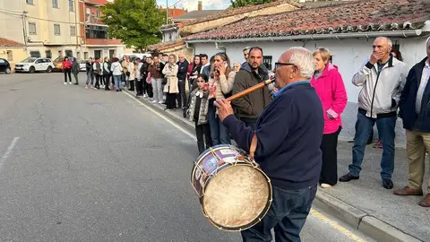 Procesión y bendición de campos en el barrio de San Isidro en Zamora