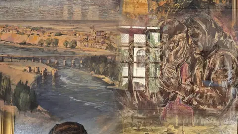 obra de arte en la diputación