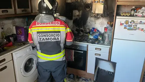 incendio casa de Benavente
