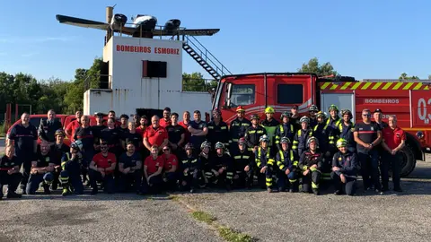 bomberos portugal españa