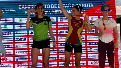 Veronica Sanchez Romero, Campeona de España F45 Media Maraton 2025