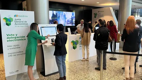 Apertura de los puntos de atención al accionista de Iberdrola I