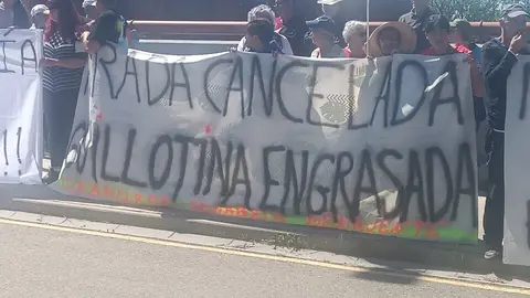 Miles de voces se alzan en Otero contra el recorte ferroviario