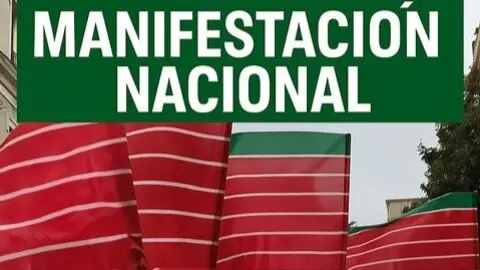 manifestación nacional en Zamora contra los proyectos de macroplantas de biogás