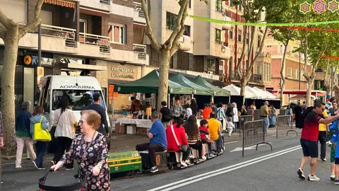 Avenida Tres Cruces, Fiesta del Comercio de Zamora