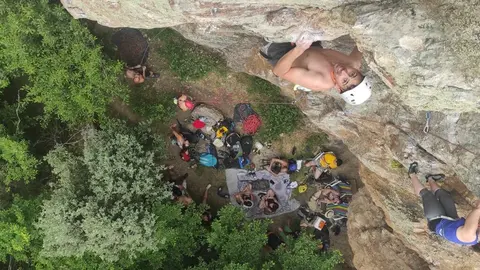Las Enillas escalada