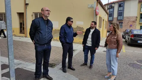 Visita barrio La Lana (mayo 2025)