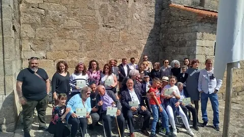 homenjaeados Torregamones. IMAGEN Fdo Ángel Barrios