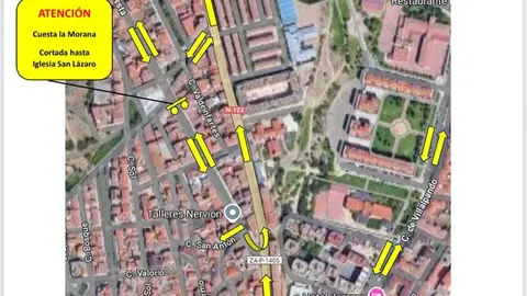 desvío obras de humanización