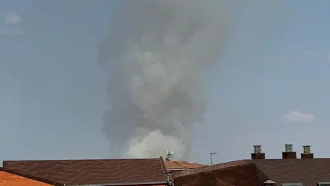 incendio en Villaralbo