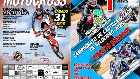 Agenda Motociclista deportiva de fin de semana