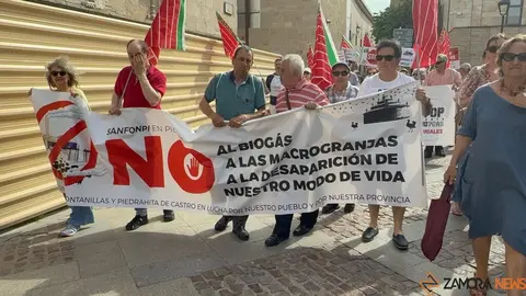 manifestación plantas de biogas Zamora _19