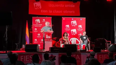 Fiesta de Izquierda Unida Mitin _5