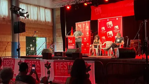 Fiesta de Izquierda Unida Mitin _19