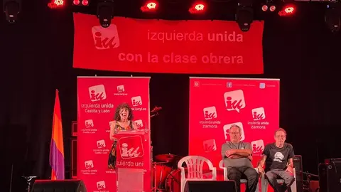 Fiesta de Izquierda Unida Mitin _26