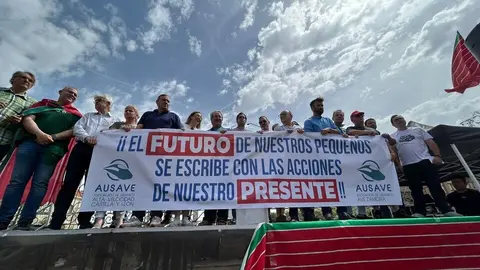 Manifestación contra supresión tren Zamora_3