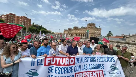 Manifestación contra supresión tren Zamora_7