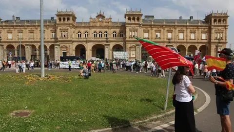 Manifestación contra supresión tren Zamora_19