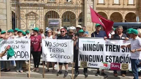 Manifestación contra supresión tren Zamora_22
