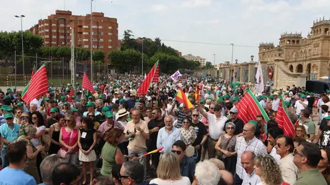 Manifestación contra supresión tren Zamora_3