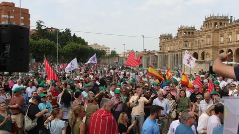 Manifestación contra supresión tren Zamora_5