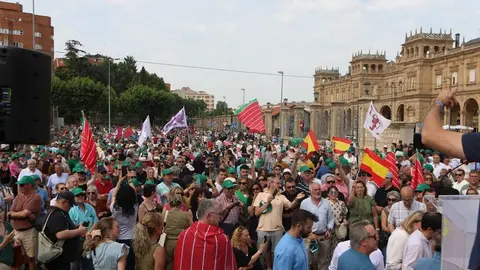 Manifestación contra supresión tren Zamora_4