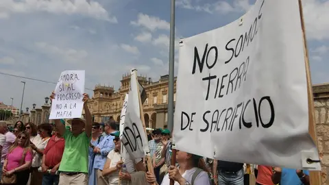 Manifestación contra supresión tren Zamora_12