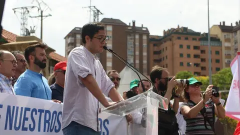 Manifestación contra supresión tren Zamora_13