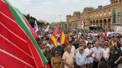 Manifestación contra supresión tren Zamora_19
