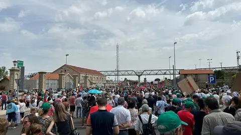 Manifestación contra supresión tren Zamora_20