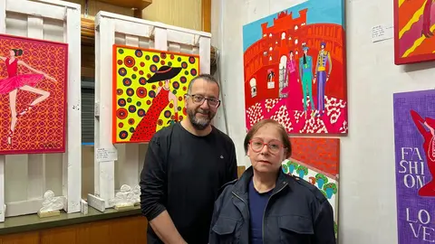 Mabel Guerrero y Juan Amo Galería El Tratero