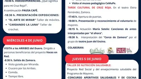 Cartel semana de mayores 2025
