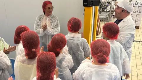 Visita alumnos Leche Gaza