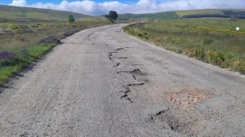 carretera de otero de bodas y ferreras