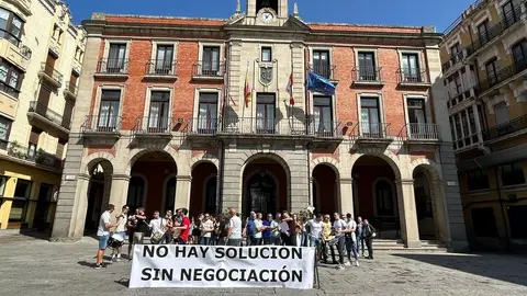 Manifestación funcionarios Zamora_2