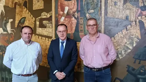 Reunión sobre el proyecto de modernización Canal del Esla