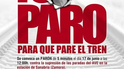 “Yo paro, para que pare el tren”