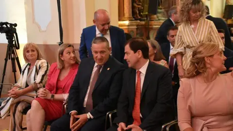 Javier Faúndez y Alfonso Fernández Mañueco 