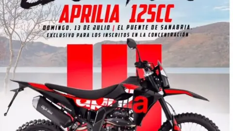 Motos Sanabria sortea una Aprilia de 125cc