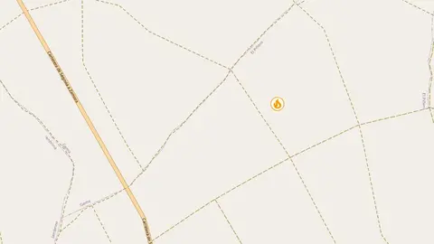 Incendio en El Piñero