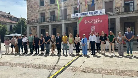 Minuto de silencio subdelegación