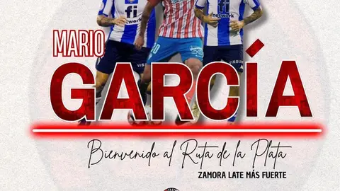 Mario García, nuevo fichaje del Zamora CF