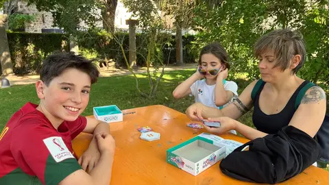 Jardines del Castillo de Zamora, “Juegos de Mesa en la Calle”