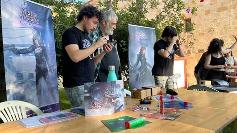 Jardines del Castillo de Zamora, “Juegos de Mesa en la Calle”